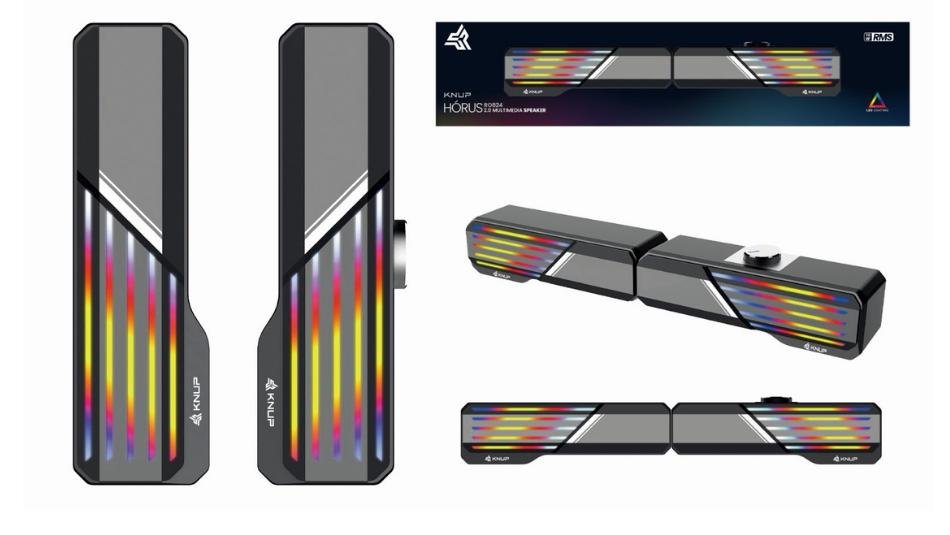 parlante de computadora pro824 knup horus
