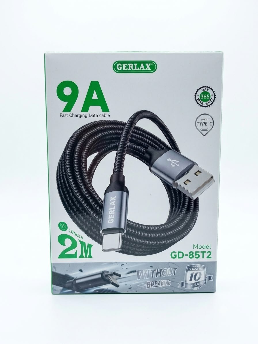 cable usb 2m Gd85t2 gerlax cable tipo c 2m