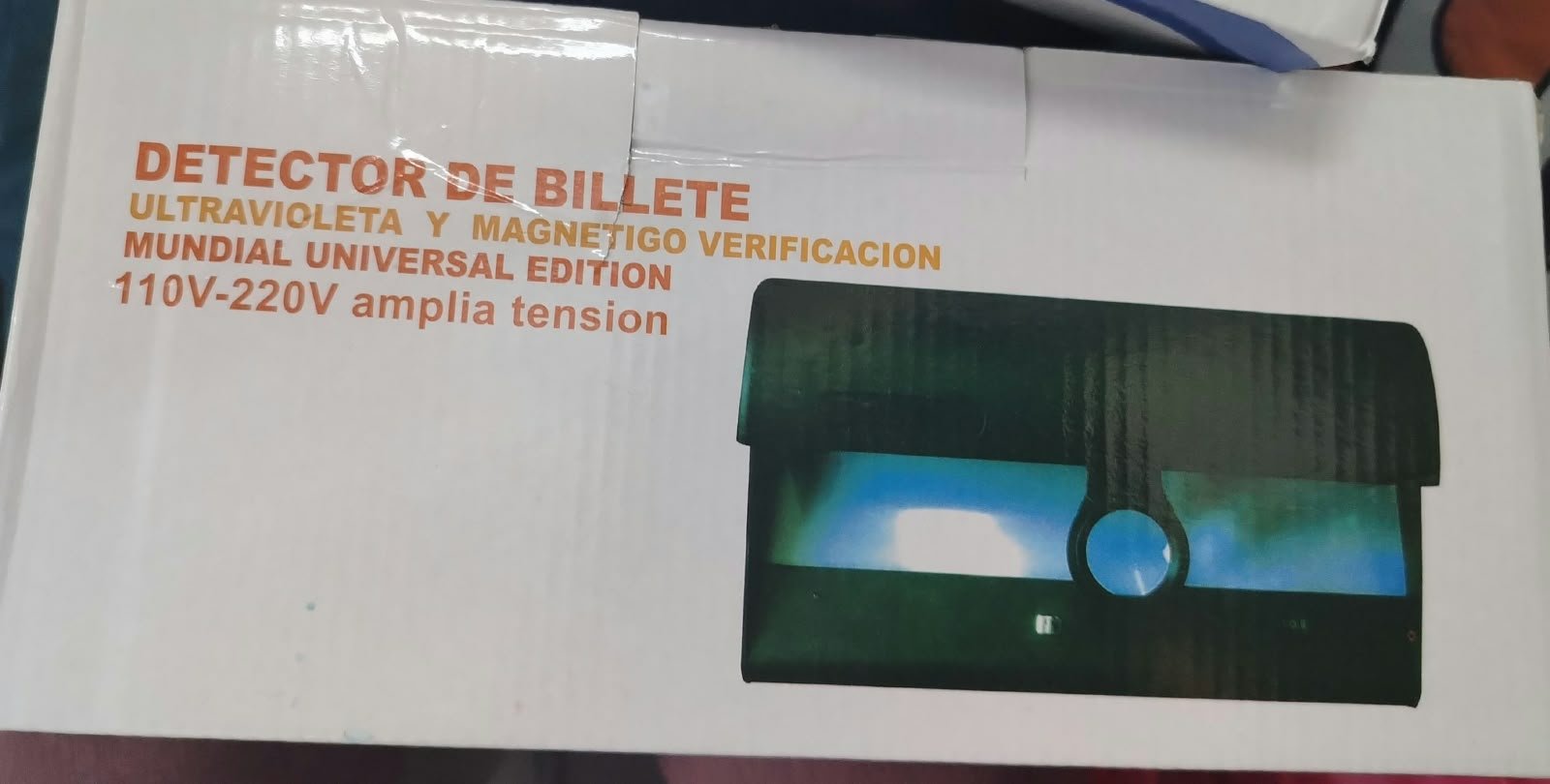 detector de billete falso 
