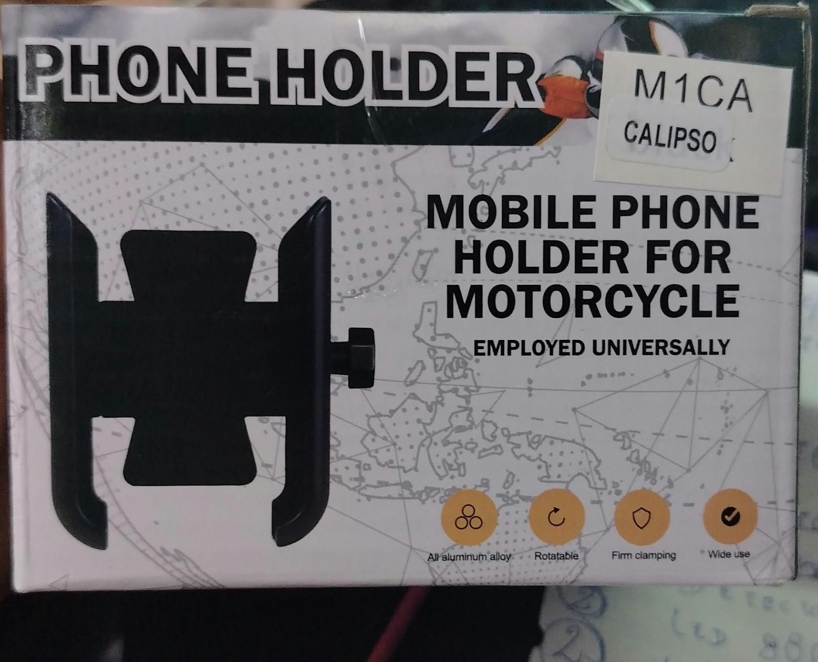 soporte de moto metacilo con cargador