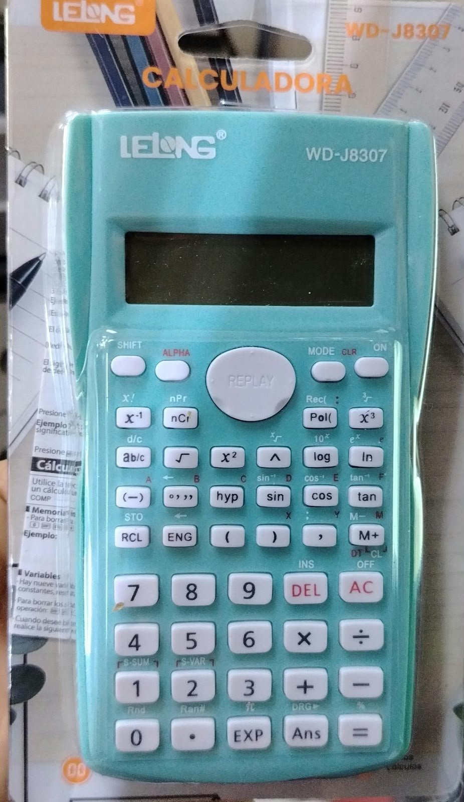 calculadora cientifica lelong Wdj8307