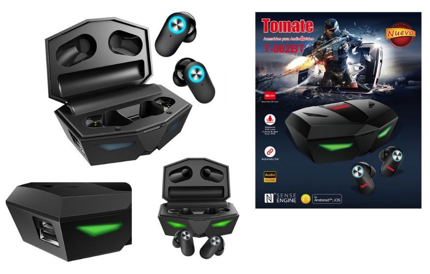audifono inalambrico tomate t062bt