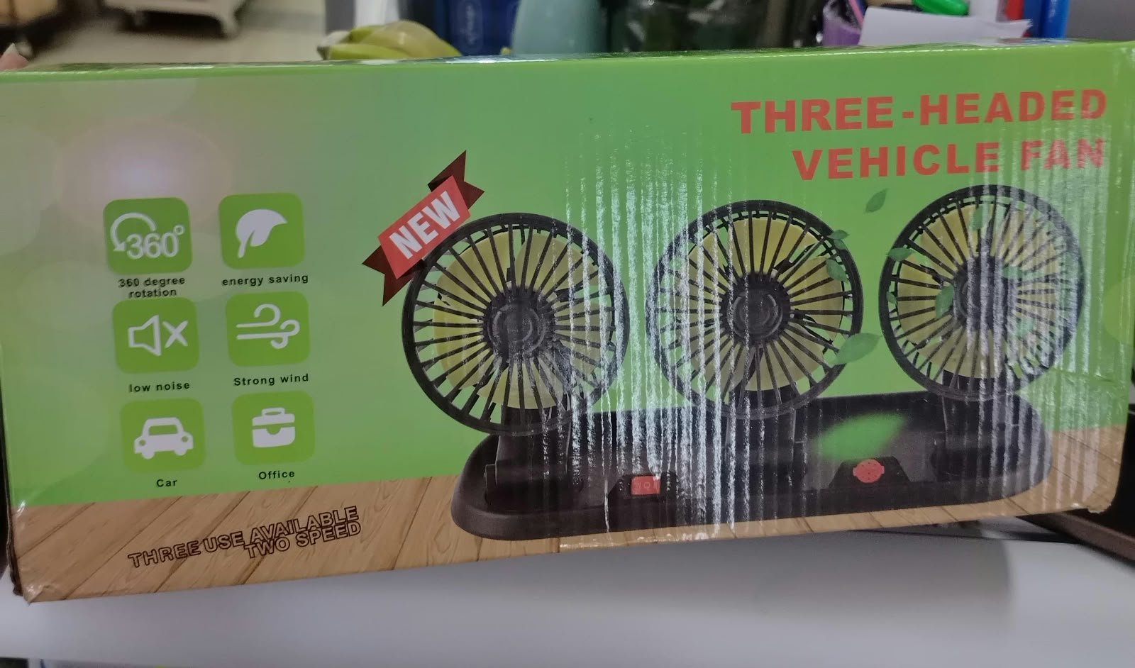 ventiladora triple con entrada usb Venfy430u