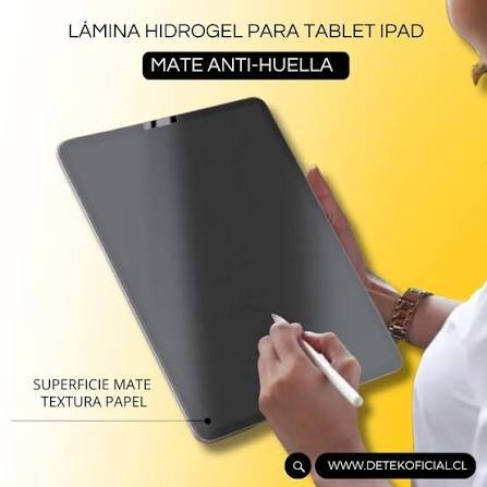 tablet hidrogel de tablet matte