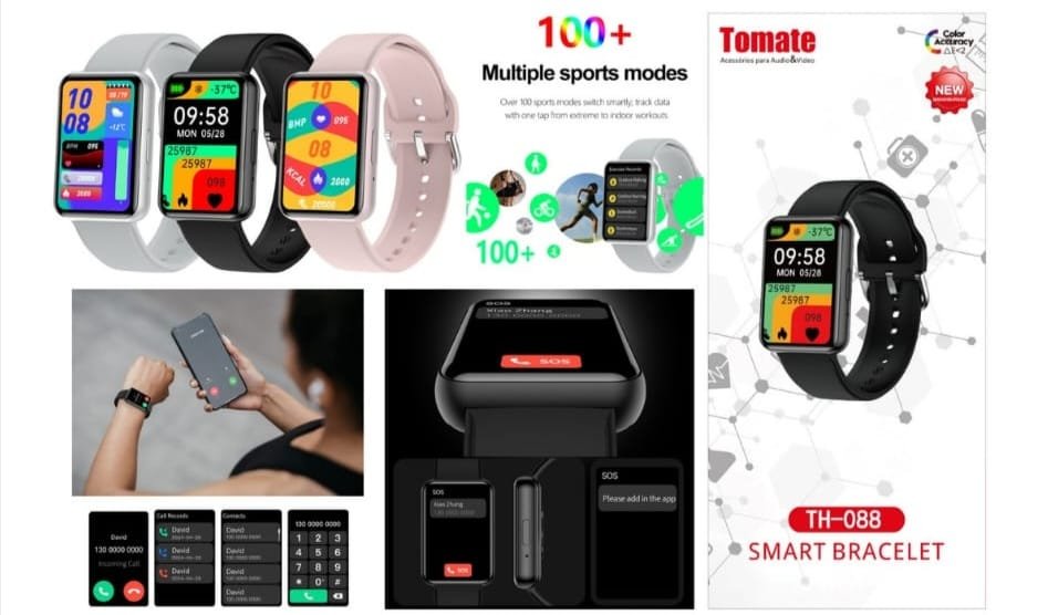 smart bracelet tomate delgqado