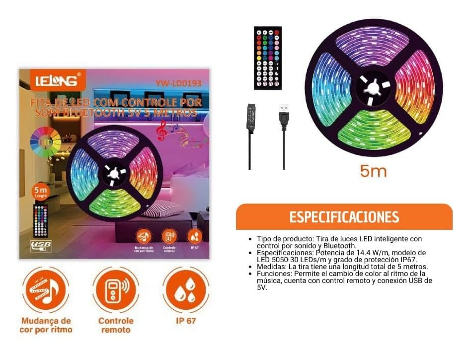 cinta led rgb ywld0193