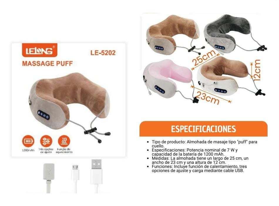 masajeador de cuello le5202