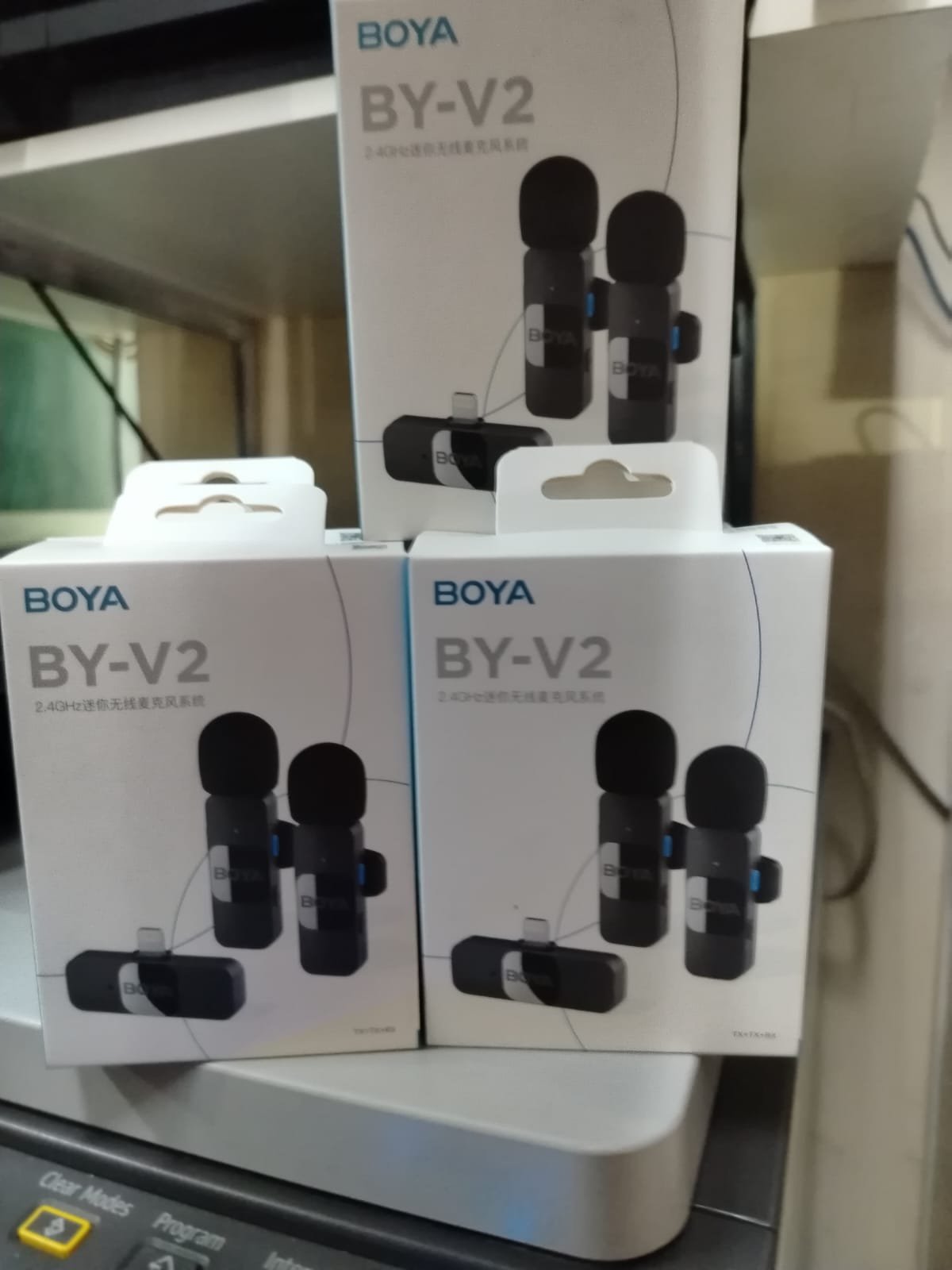 by-v2 boya doble inalambrico iphone by24052562969 6974700653238 byv2