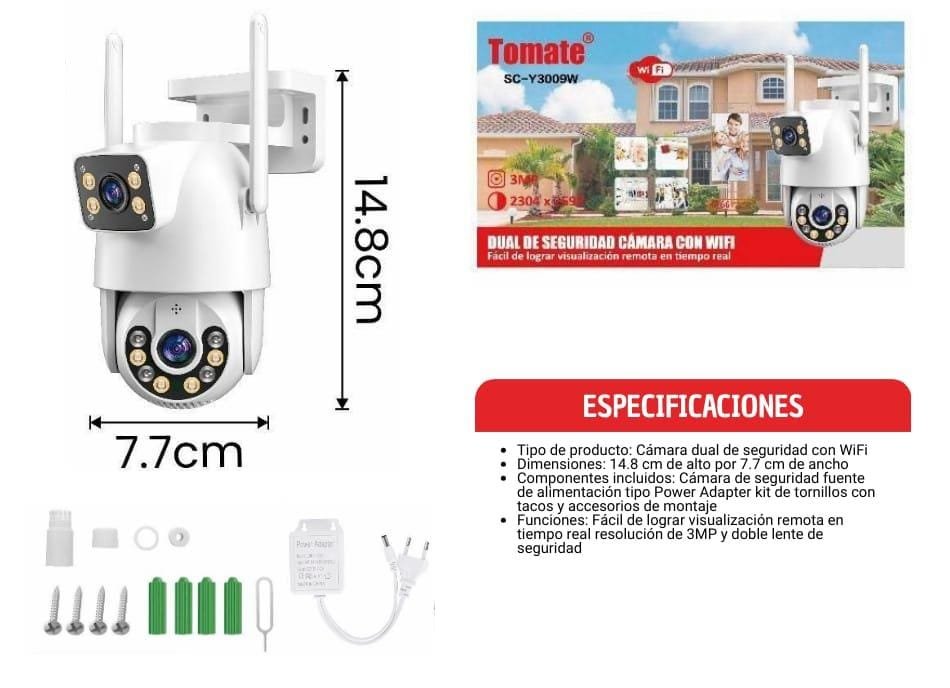 camara doble scy3009w