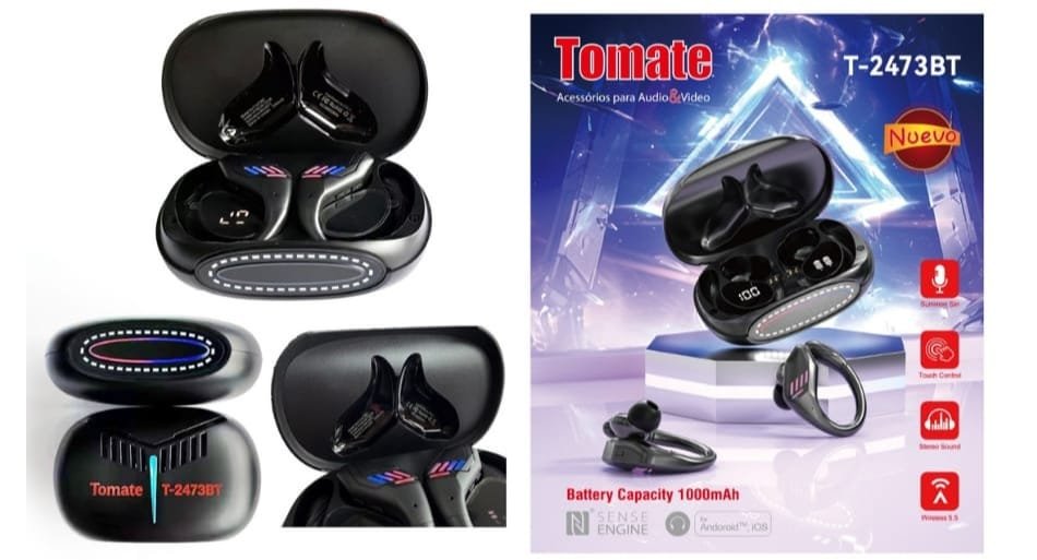 audifono deportivo tomate con orejera