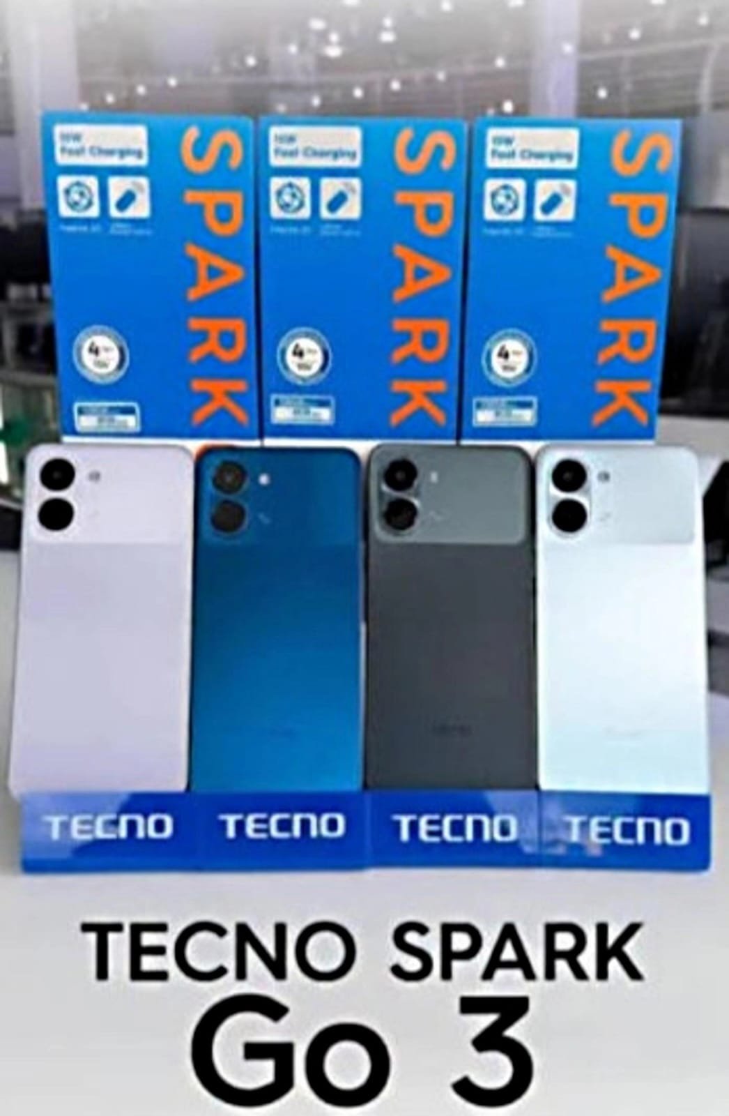 tecno sparkgo3 4/64gb