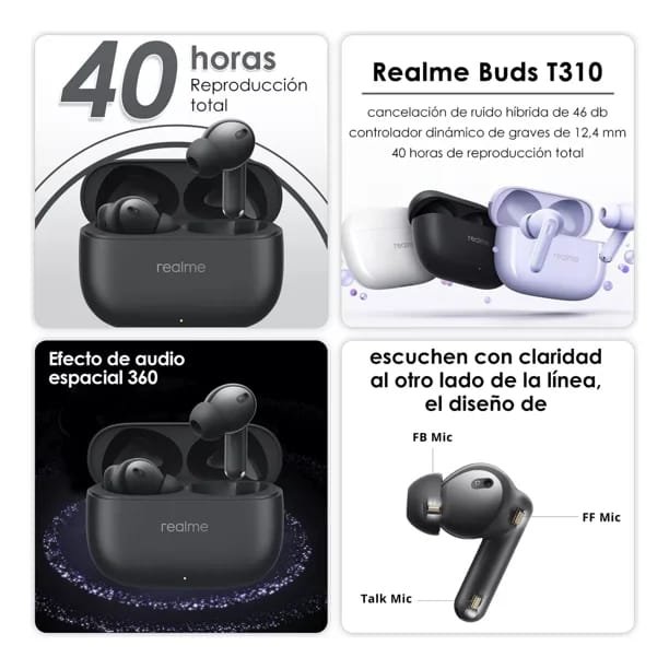 realmebuds t310