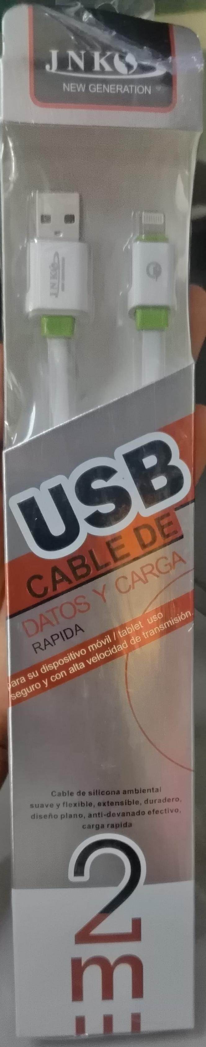 cable iphone jnk 2 m jnk datos y carga