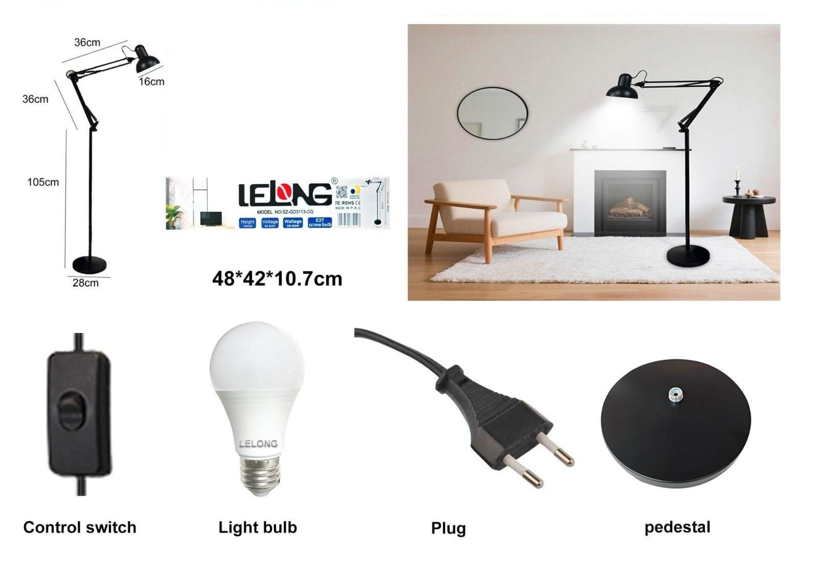 lampara de sala szgd3113og