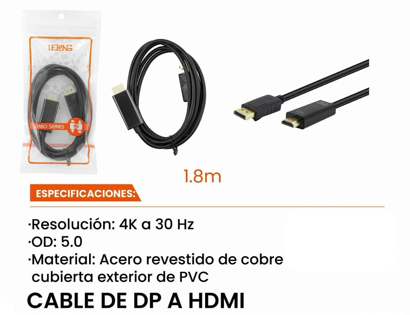 cable hdmi a display port ledp11