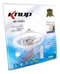 foco con ventiladora y rgb kpfl001