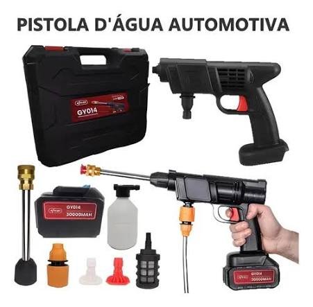 pistola hidrolimpiadora knup recaragble kpgy014