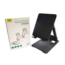 metal stand folding desktop stents soporte metalico potb580